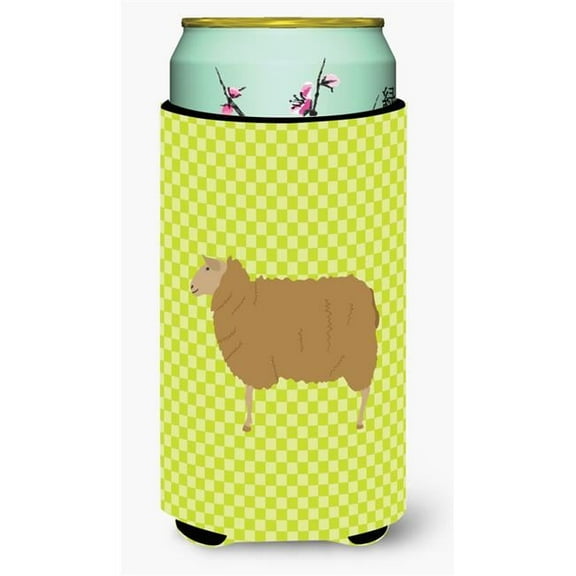 East Friesian Sheep Green Tall Boy Beverage Insulator Hugger