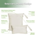 thumbnail image 4 of Bolsas Impermeables haakaa para Pañales de Tela de Viaje 2 piezas Beige, 4 of 9