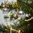 thumbnail image 5 of HomeDM 6Pcs Christmas Balls 6cm/2.36" Hanging Xmas Balls Ornaments Shatterproof Plastic Pendant for Christmas Tree Garland Decorative Balls Wedding Holiday Party Home Decor Silver, 5 of 6