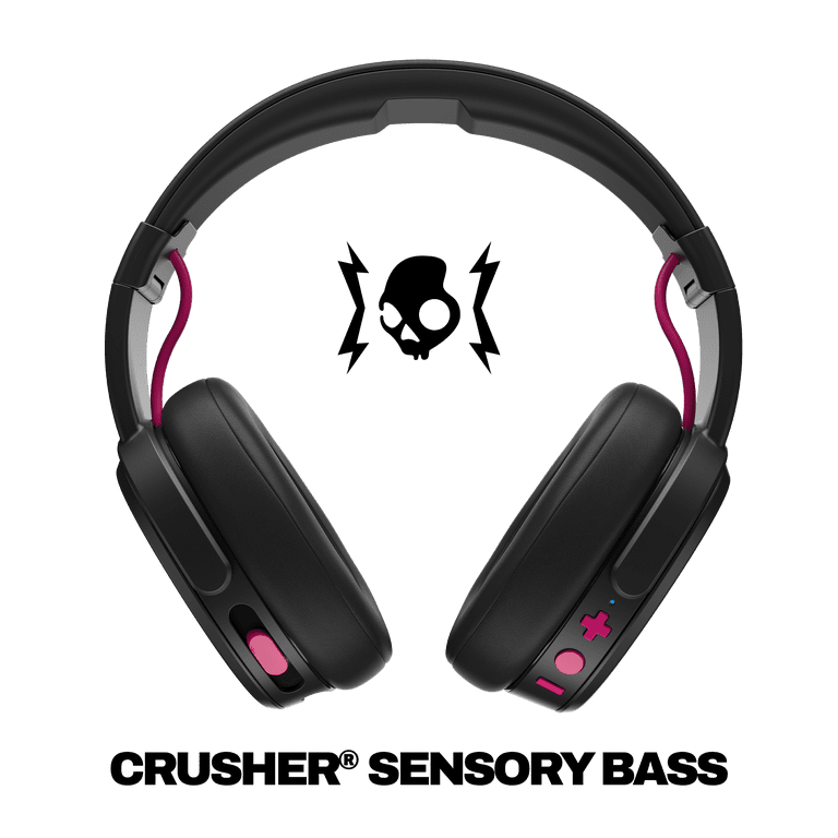 Skullcandy Crusher XT Wireless Foldable Over-Ear Headphones, Krazy