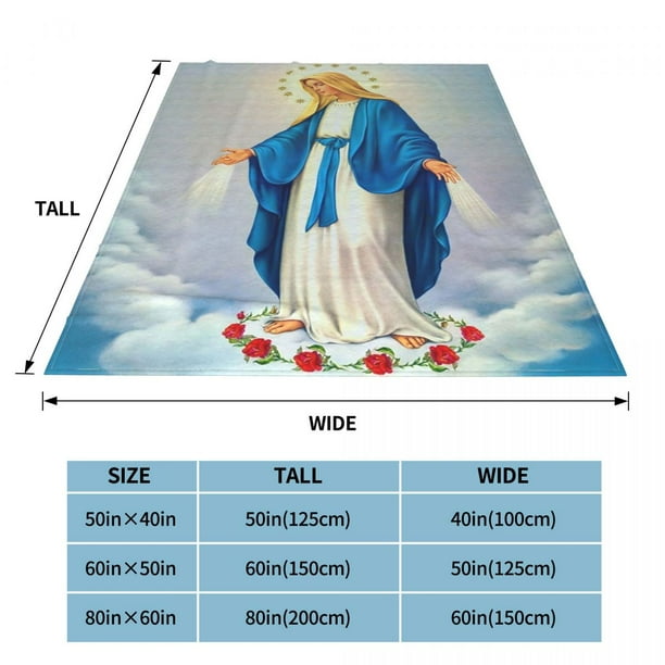 Virgin mary blanket walmart hotsell