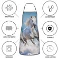 thumbnail image 6 of Sikiie Horses Running Through The Water Aprons for Kitchen Cooking Aprons, Chef Apron for Men Women Chef, 6 of 7