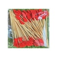 thumbnail image 5 of 50/100pcs Bamboo Cake Dessert Salad Sticks Christmas Party Merry Christmas Forks Fruit Fork Toothpick Food Picks TYPE A-100PCS, 5 of 7