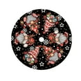 thumbnail image 2 of CISIL - Flash Pass Dwarf Snowflake Christmas Tree Skirt,Merry Christmas Tree Skirt Collar, Soft Farmhouse Xmas Holiday Decoration Decorations Gifts Funny Home Decor Black - 90CM, 2 of 7