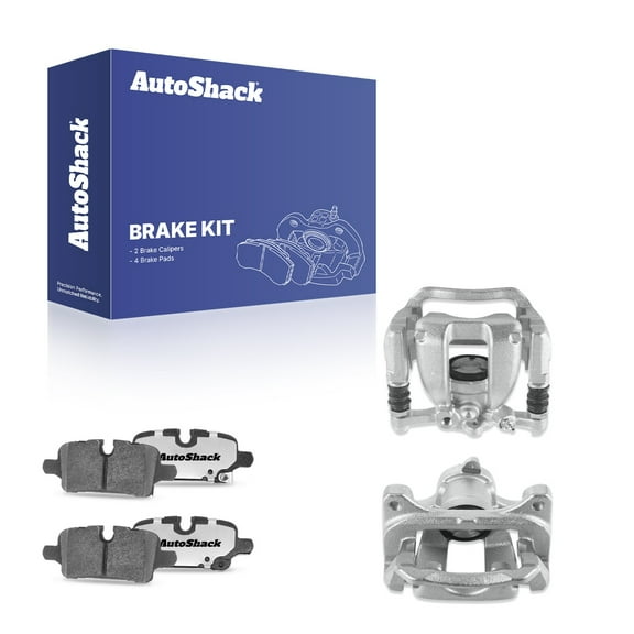 AutoShack Rear Brake Calipers Ceramic Brake Pads | Replacement for 2020-2024 Chevrolet Malibu 2021-2024 GMC Terrain | 6-PC