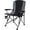 Black-1 Pack, variant on REDCAMP Oversized Folding Camping Chair for Adults Heavy Duty 300lb, Sturdy Steel Frame Outdoor Portable Lawn Camp Chairs with High Back Cup Holder