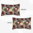 thumbnail image 2 of Yiaed Maple colorful Print Brushed Microfiber Envelope Pillowcases, Standard,Envelope Closure Pillow Cases(Without Pillow Core)-20"x30", 2 of 6