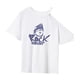 thumbnail image 3 of Camiseta de mujer de verano casual de moda para mujer con cuello redondo para regalo de calle SG, 3 of 7