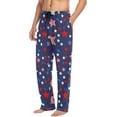 thumbnail image 2 of FREEAMG Men's Pajama Pants with Pockets Loose Lounge Sleepwear Long Pjs Bottoms, 2 of 4