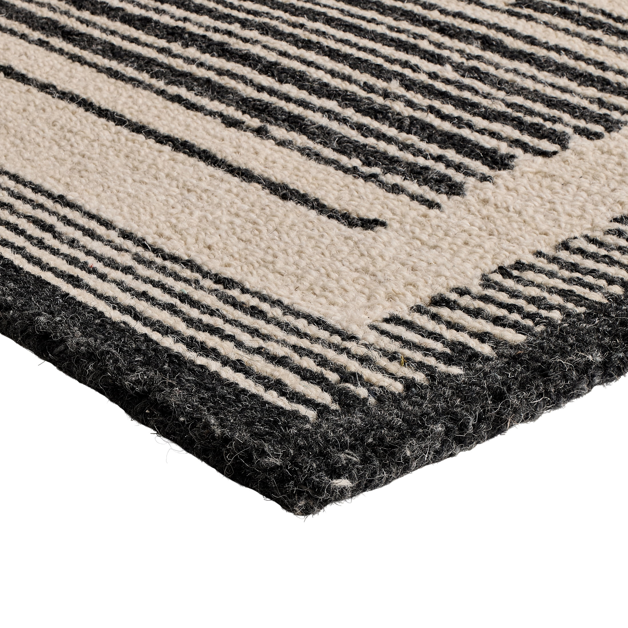 Better Homes & Garden Abstract Border Lines Runner 2.5x7