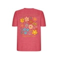 thumbnail image 6 of Aloohaidyvio Graphic T Shirts for Women,2024 Women's Summer Boho Floral T Shirt Cute Vintage Graphic Loose Tees Spring Crew Neck Short Sleeve Casual Tops, 6 of 6