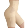 thumbnail image 1 of Shapewear Djpoaug Tummy Control, cintura alta, talla 3 XL, color nude, 1 of 6