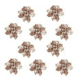 thumbnail image 1 of Christmas Tree Ornaments Christmas Simulation Flower Ornament 10Pcs, 1 of 3