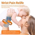 thumbnail image 7 of Wrist Brace for Carpal Tunnel, 2 Pack Wrist Wraps, Ultra Thin Wrist Brace Support, Adjustable Wrist Support, Breathable Wrist Compression Brace for Arthritis, Pain Relief, Tendonitis,Gray, 7 of 7
