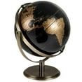 thumbnail image 1 of Costway 9-Inch Metallic Black World Globe 720° Rotating Earth Globe with Metal Stand, 1 of 10