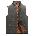 thumbnail image 2 of Durtebeua Men's Thicken Winter Vest Winter Hooded Sleeveless Padded Vest Down Jackets, 2 of 4