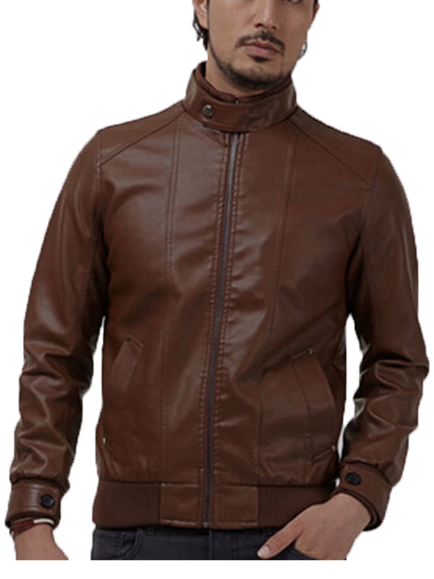 SALE／71%OFF】 SOPH LEATHER STAND COLLAR JACKET ecousarecycling.com