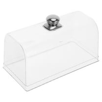 PTOOTP Clear Plastic Cake Dome Cover, Transparent Food Lid for Home Bakery, Pastry Display, and Dessert