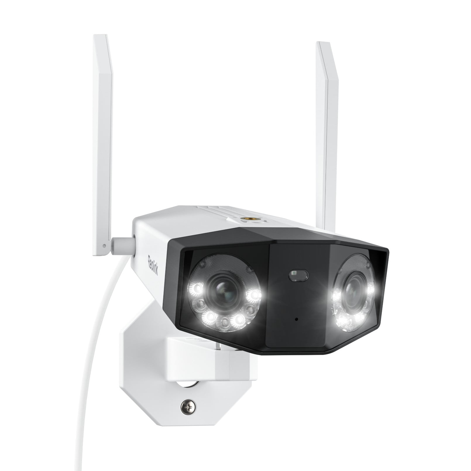 Reolink Duo 2 WiFi 4K Dual-Lens Wired Outdoor Camera, 180° View, Color Night Vision, AI Detection