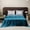 Blue_Free size, variant on YOHAVEN Satin Style Washable Sheet, 170x230 Cm, Solid Color Slip Cover For Bed, Smooth Silk‑Like Fabric, Stain Fade Resistant, Low Care, Luxury Hotel Style Feel For Bedroom, Multi Color Options