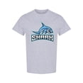 thumbnail image 1 of Wild Shark Mascot T-Shirt Men -Image by Shutterstock, Male XX-Large, 1 of 2