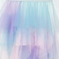 thumbnail image 6 of sususu Dresses for Girls 10-12 Girls Tiered Skirt Dress Featuring Asymmetric Hemline And Rainbow Design For All Seasons Dress&nbsp;Up Clothes for Girls, 6 of 7