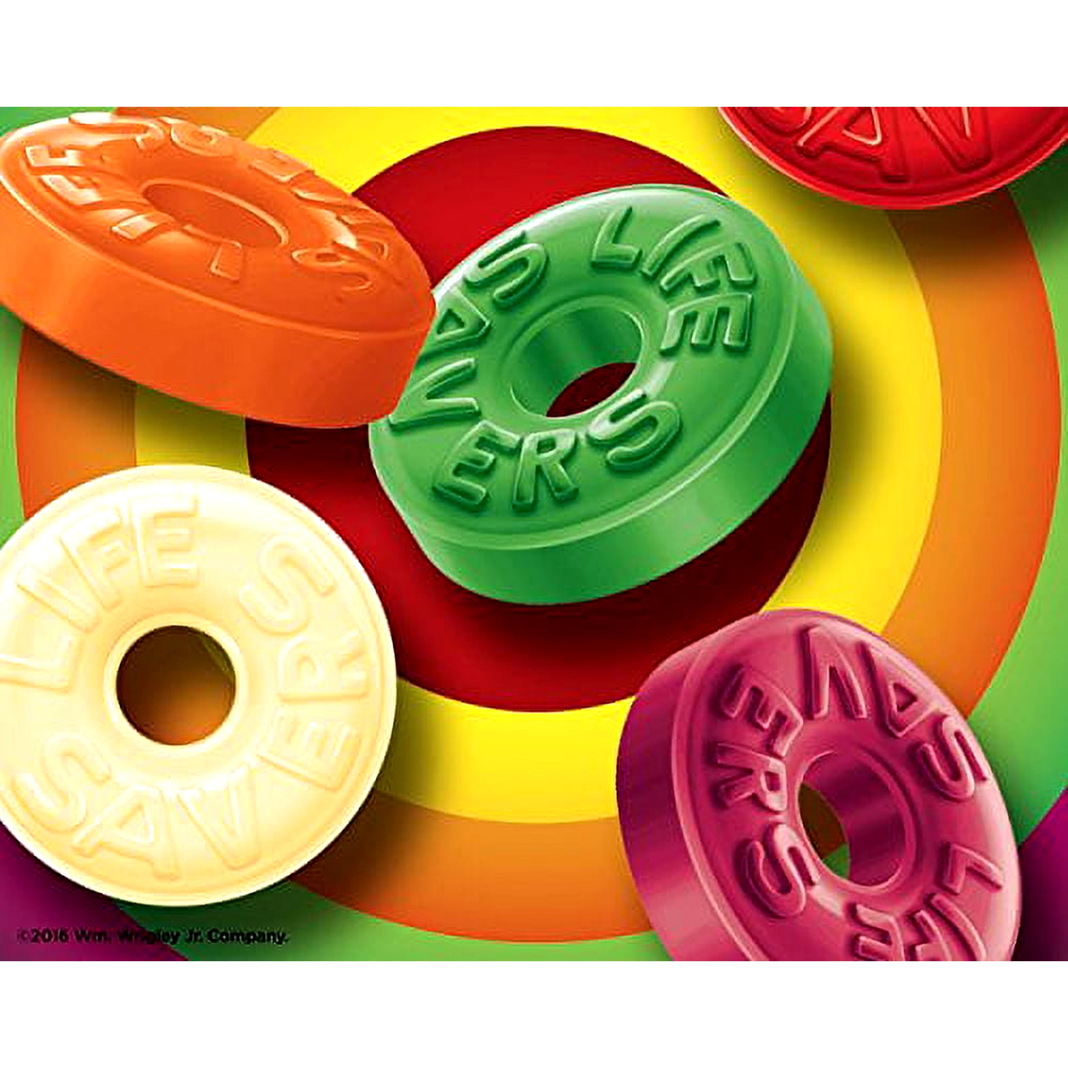 Life Savers 5 Flavors Hard Candy Rolls, 1.14 Ounce (Pack Of 20)