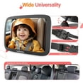 thumbnail image 4 of Luckview Baby Car Mirror Safety Car Seat Mirror 360° for Universal Cars, 4 of 10