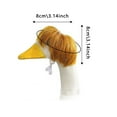 thumbnail image 3 of Porch Goose Braid Cute Lawn Goose Statue Braid Porch Goose Outfits for Outdoor Garden Patio Yard Goosey Decoration - D, 3 of 3