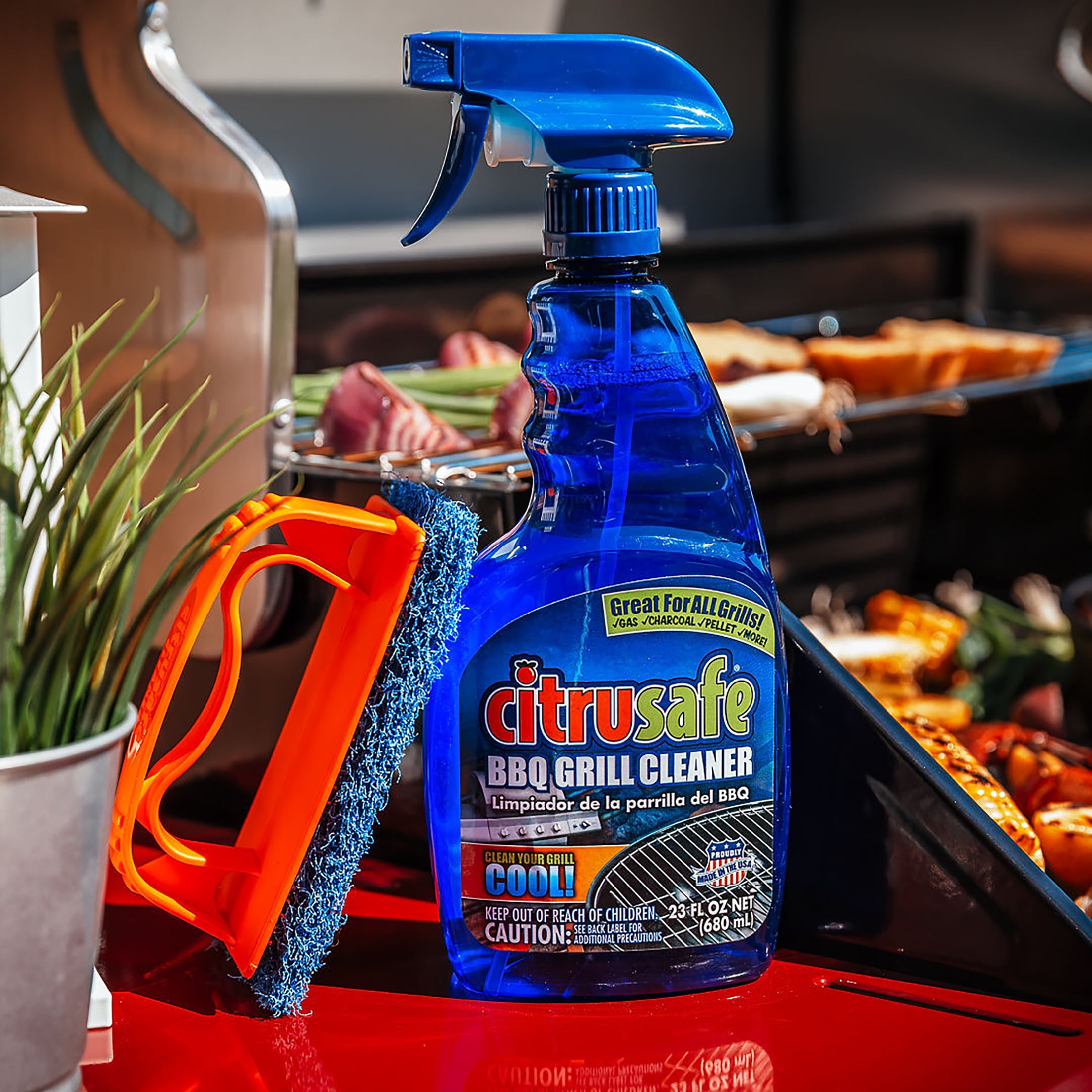 CitruSafe® BBQ Grill Cleaner