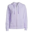 thumbnail image 5 of Time and Tru Women's Zip Up Hoodie, 5 of 5