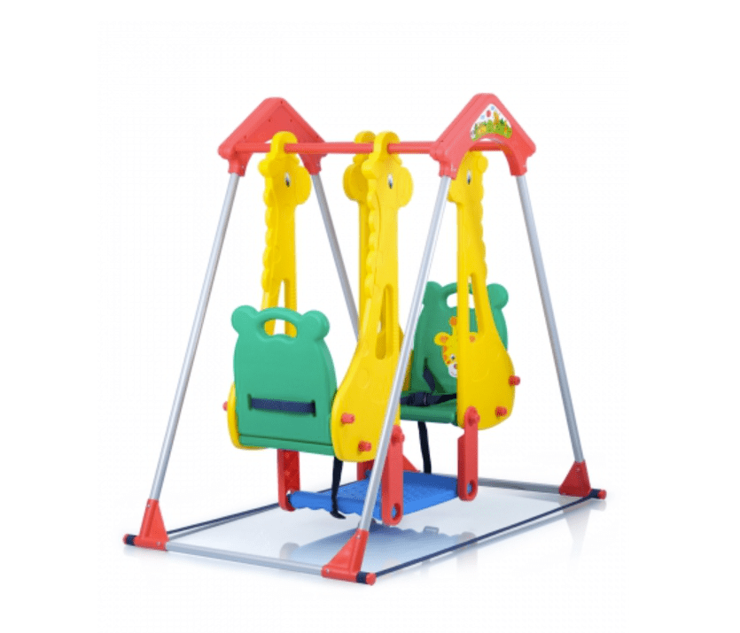 outdoor/indoor baby Giraffe Twins swing