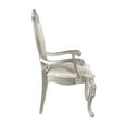 thumbnail image 4 of ACME Bently Nailhead Trim Fabric Upholstery Arm Chair in Champagne (Set of 2), 4 of 5