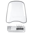 thumbnail image 4 of Clear Windshield Windscreen Deflector For Motorcycle Motorbike Scooter Windproof, 4 of 8