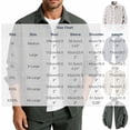 thumbnail image 3 of Mens 100% Cotton Button Down Hunting Shirt with Chest Pocket, Lightweight Breathable Long Sleeve Casual Outdoor Hiking Shacket Tops for Spring Summer Army Green-A, 3 of 9