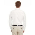 thumbnail image 2 of Harriton M581T Men's Tall Foundation 100% Cotton Long-Sleeve Twill Shirt with Teflon, 2 of 3
