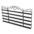 thumbnail image 5 of Nail Polish Shelf Display Rack 5 Tier Metal Wall Mount Storage Organizer Black, 5 of 19
