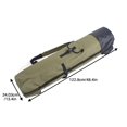 thumbnail image 3 of Advancent Bolsa de caña de pescar portátil, bolsa de transporte de aparejos de pesca de alta capacidad, bolsa de carrete de caña de pescar Pescar ejercito verde, 3 of 6