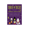 Personalized Halloween Invite - Trick or Treat - 5 x 7 Flat