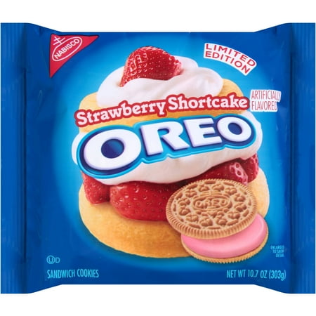 Nabisco Limited Edition Strawberry Shortcake Oreo Sandwich Cookie