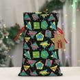 thumbnail image 5 of KLL Geometric Dinosaur for Christmas Gift Bag,Holiday Bags for Gifts Christmas Bags & Drawstring Gift Pouch Reusable Holiday Gift Bags & Party Favor Bags (1 PCS)-Medium, 5 of 9