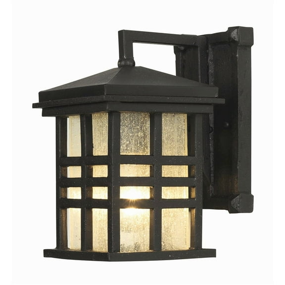 4635 WB Trans Globe Lighting Craftsman - Ten Light Outdoor Wall Bracket-Weathered Bronze Finish