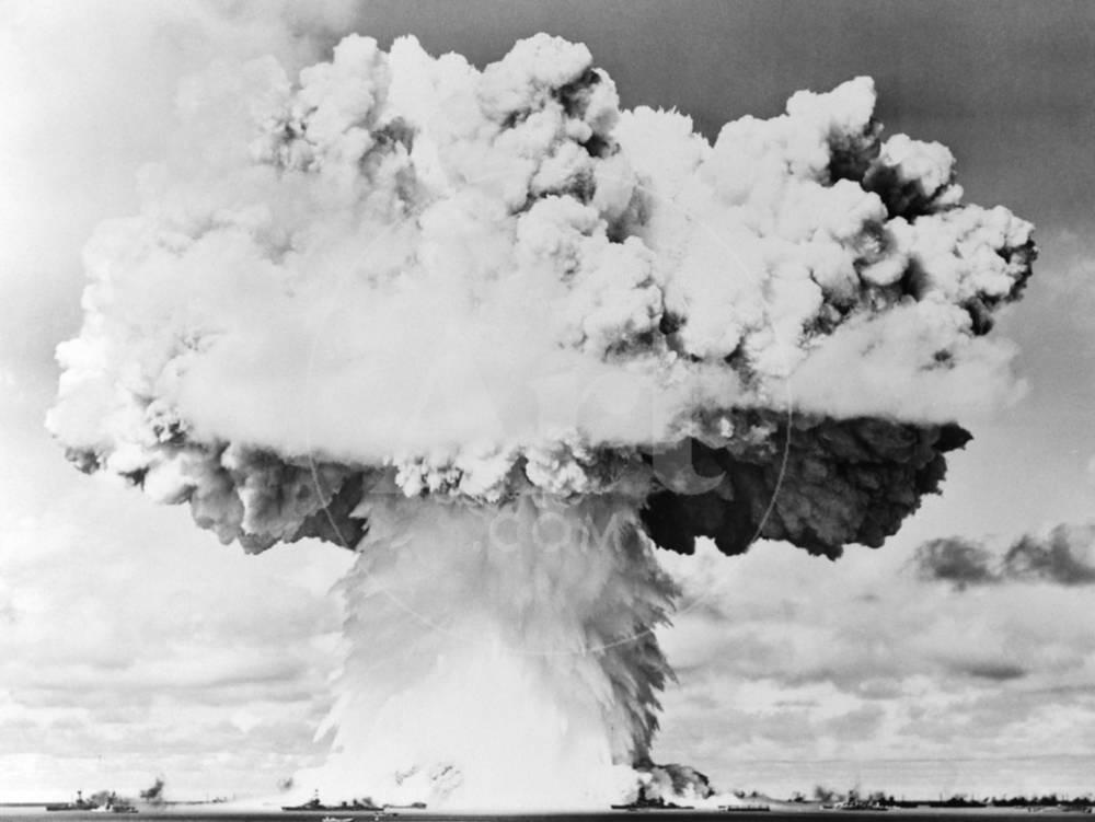 Mushroom Bomb Explosion