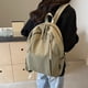 thumbnail image 4 of Fiudx Ofertas y liquidaciones Nueva mochila coreana para estudiantes de color sólido, mochila ligera para deportes al aire libre para hombres y mujeres, mochila informal de tendencia, 4 of 7