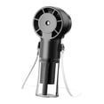 thumbnail image 3 of Ventilador de mano portátil con pulverizador, alimentado por USB, 4 velocidades, minihumidificador resistente negro, 3 of 9