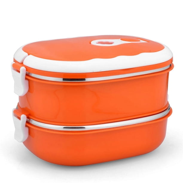 Portable Rectangular Lunch Box Stainless Steel Insulated Food Storage Container for Outdoor Camping Picnic 26s