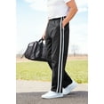 thumbnail image 5 of KingSize Men's Big & Tall Lightweight Jersey Side-Striped Sweatpants, 5 of 6