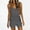 1575#Gray, variant on Rompers for Women Solid Sleeveless Cami Tie Waist Casual Summer Jumpsuit with Pockets