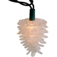 thumbnail image 3 of Kurt S. Adler 10-Light Clear Pinecone Light Set, 30 Inch Lead Wire, Clear, 3 of 7