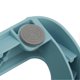 thumbnail image 2 of Baby Bath Support Home Foldable Ergonomic Heart Shaped Hollow Pattern Infant Bathtub Holder Rack Blue, 2 of 4